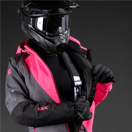 CKX ELEVATION WOMEN ONE PIECE SUIT - DRIVEN Canada's Powersports 779421876852W22 - 03 - BK/CH/PI S