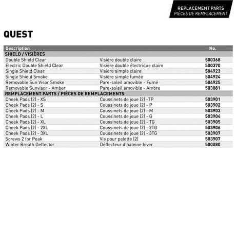 CKX QUEST RSV BACKCOUNTRY HELMET, WINTER - DRIVEN Canada's Powersports 779420550593516281