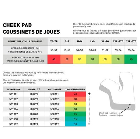 CKX CHEEK PAD SUMMER 10MM - DRIVEN Canada's Powersports 779420951093509129