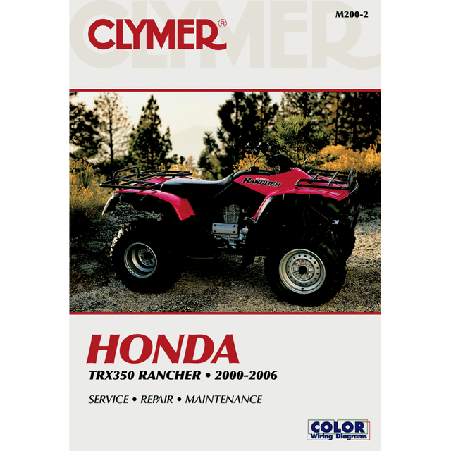 CLYMER ATV SERVICE MANUAL (CM2002) - DRIVEN Canada's Powersports 024185799719CM2002