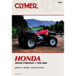 CLYMER ATV SERVICE MANUAL (CM205) - DRIVEN Canada's Powersports 024185789673CM205