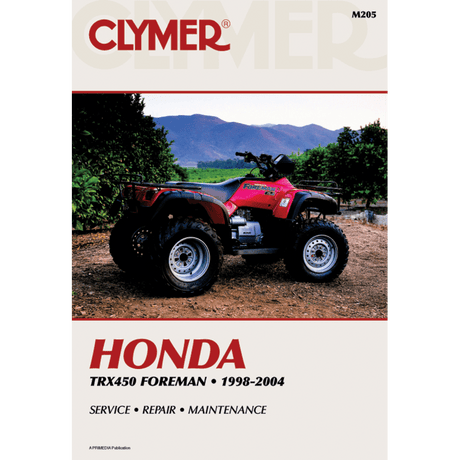 CLYMER ATV SERVICE MANUAL (CM205) - DRIVEN Canada's Powersports 024185789673CM205