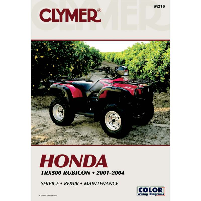 CLYMER ATV SERVICE MANUAL (CM210) - DRIVEN Canada's Powersports 024185792031CM210