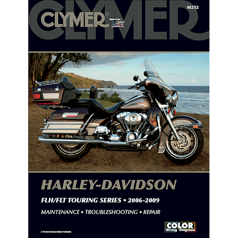 CLYMER MOTORCYCLE SERVICE MANUAL (CM252) - DRIVEN Canada's Powersports 024185933489CM252