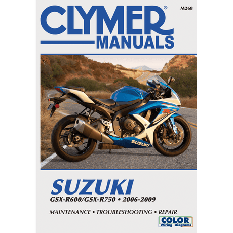 CLYMER MOTORCYCLE SERVICE MANUAL (CM268) - DRIVEN Canada's Powersports 038345050053CM268