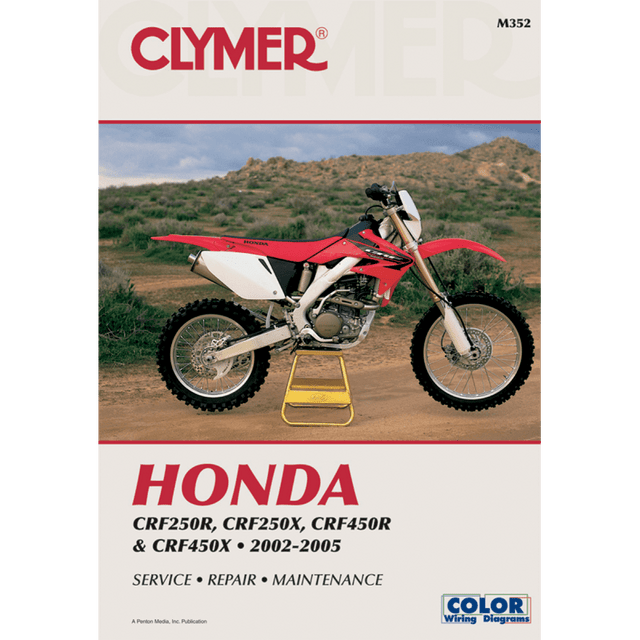 CLYMER MOTORCYCLE SERVICE MANUAL (CM352) - DRIVEN Canada's Powersports 024185792895CM352