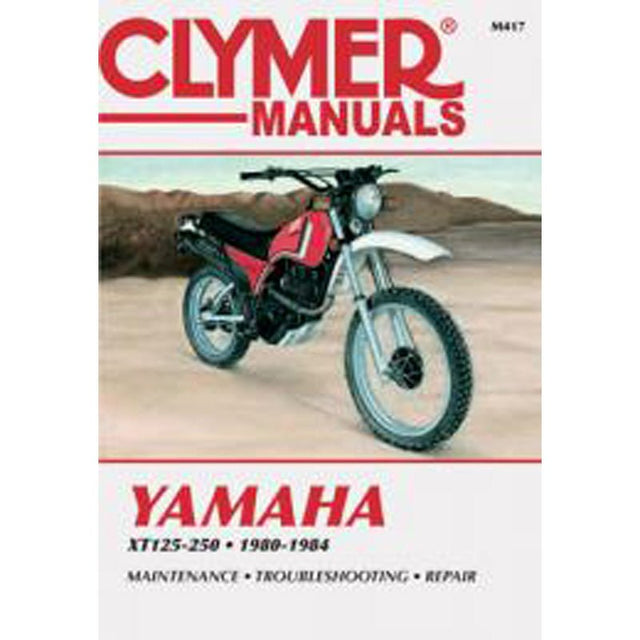 CLYMER MOTORCYCLE SERVICE MANUAL (CM417) - DRIVEN Canada's Powersports 024185738763CM417