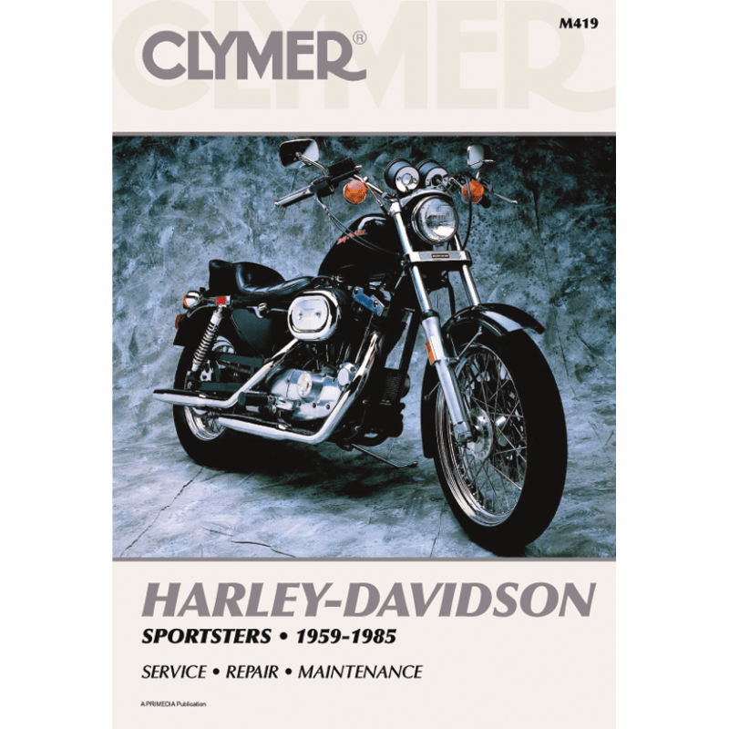 CLYMER MOTORCYCLE SERVICE MANUAL (CM419) - DRIVEN Canada's Powersports 024185712619CM419