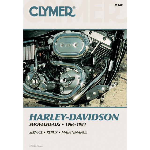 CLYMER MOTORCYCLE SERVICE MANUAL (CM420) - DRIVEN Canada's Powersports 024185756668CM420