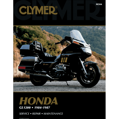 CLYMER MOTORCYCLE SERVICE MANUAL (CM504) - DRIVEN Canada's Powersports 024185754374CM504