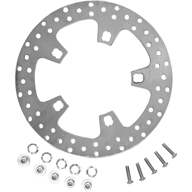 COASTAL MOTO 11.5" FRONT PERIMETER ROTOR FL STAINLESS W/HARDWARE SOLD EA (CM - FR - 115S) - DRIVEN Canada's Powersports CM - FR - 115S