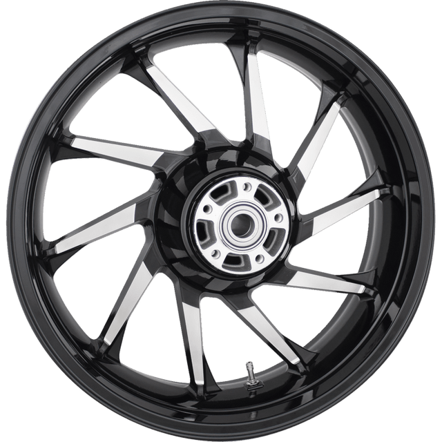 COASTAL MOTO CAST 3D HURRICANE REAR 18X5.5 ABS 09 - 19 FLHT - DRIVEN Canada's Powersports 3D - HUR185BC - ABS