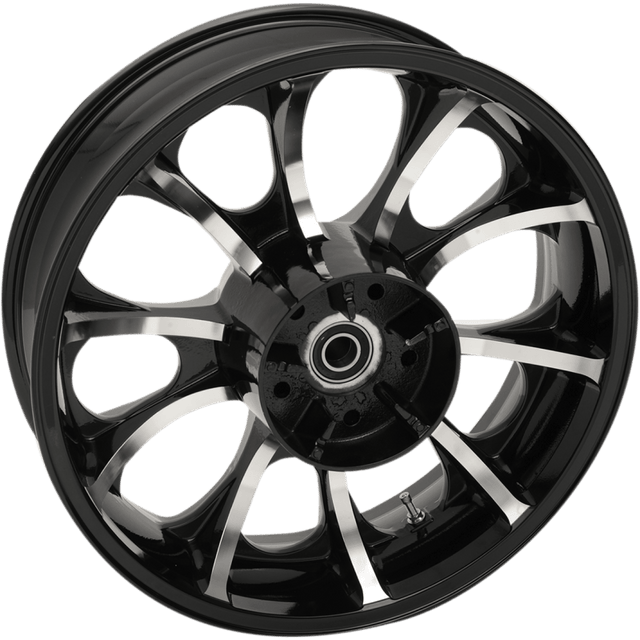 COASTAL MOTO CAST 3D LARGO REAR 18X5.5 ABS 09 - 19 FLHT - DRIVEN Canada's Powersports 3D - LGO185BC - ABS