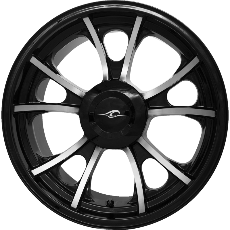 COASTAL MOTO CAST 3D LARGO TRIKE REAR 18X7 W/WO TPMS/ABS 09 - 22 FL - DRIVEN Canada's Powersports 3D - LAR187BC - TRK