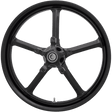 COASTAL MOTO FORGED ROCKSTAR REAR 18X5.5 ABS 09 - 19 FLHT - DRIVEN Canada's Powersports 4502 - ROC - 185 - B