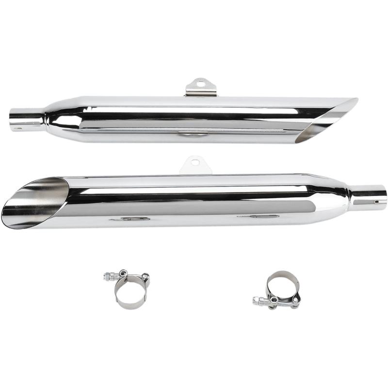 COBRA 06 - 09 1100 V - STAR SLASHCUT SLIPON MUFFS (2173SC) - DRIVEN Canada's Powersports 2173SC