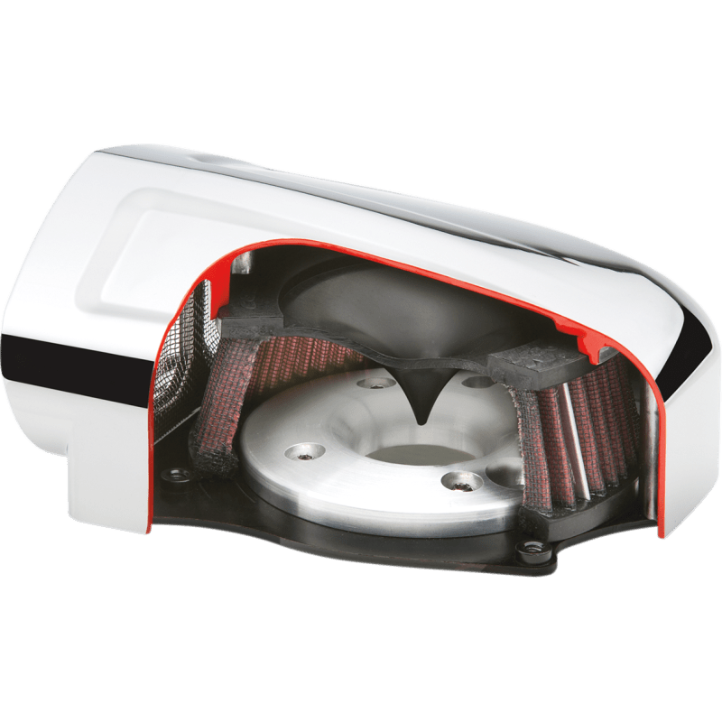 COBRA 06 - 19 VN900 POWRFLO INTAKE CHROME (06 - 0467 - SB) - DRIVEN Canada's Powersports 06 - 0467 - SB