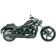 COBRA 11 - 17 STRYKER 4" SO W/SCALL - TIP BLACK*2 (2270B) - DRIVEN Canada's Powersports 2270B