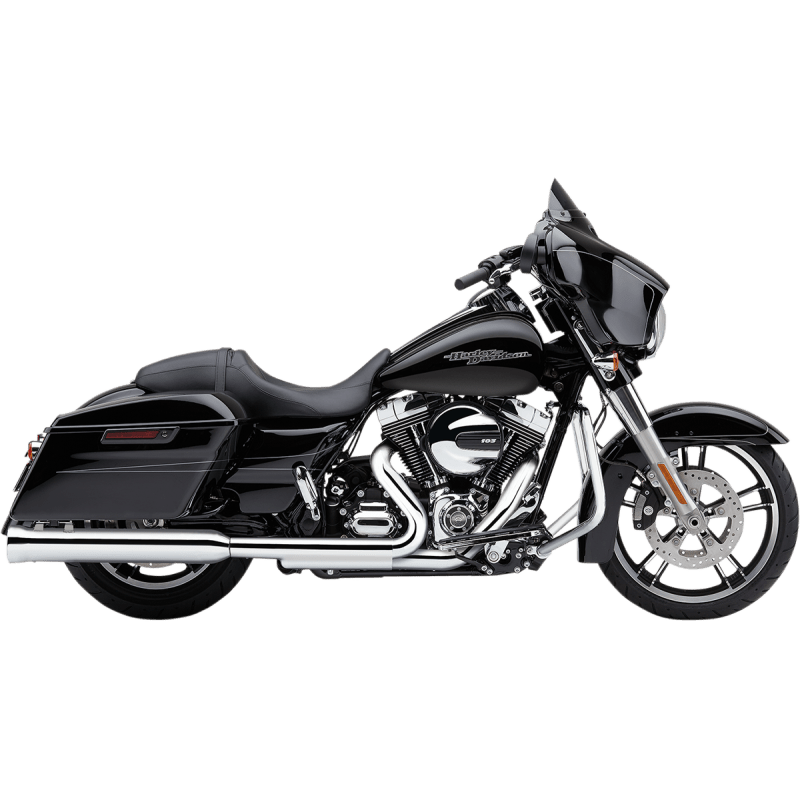 COBRA 95 - 16 FLH NH MUFFLERS 4" CHROME*2 (6107) - DRIVEN Canada's Powersports 6107