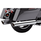 COBRA 95 - 16 FLH/FLT 4" TWIN SO CHROME*2 (6106) - DRIVEN Canada's Powersports 6106