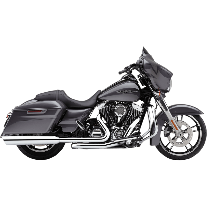 COBRA 95 - 16 FLH/FLT 4" TWIN SO CHROME*2 (6106) - DRIVEN Canada's Powersports 6106