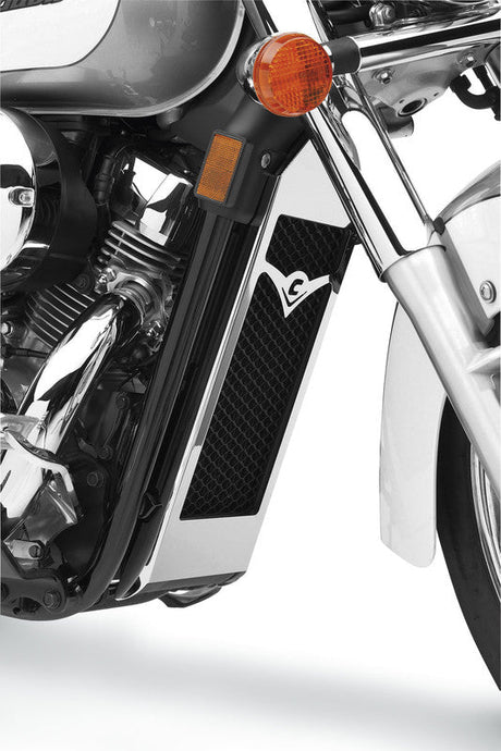 COBRA 04 - 16 VT750 AERO RADIATOR COVER CHROME (05 - 9346) - DRIVEN Canada's Powersports 05 - 9346