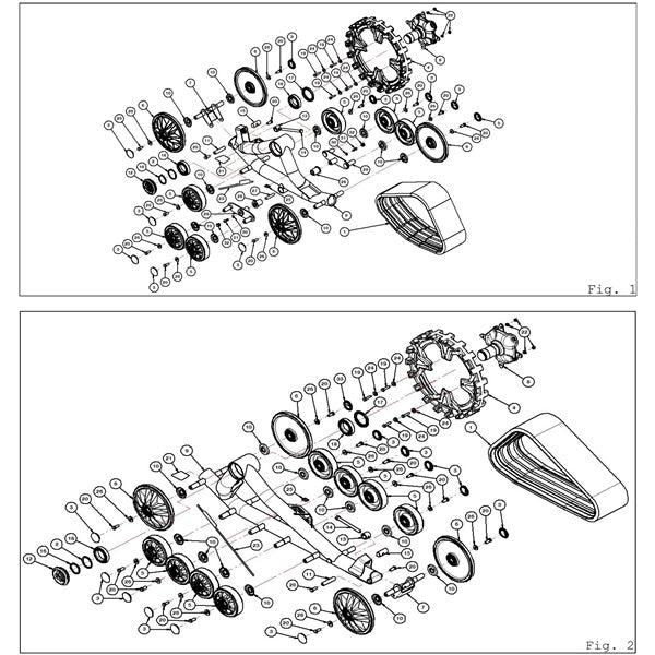COMMANDER WSS4 TRACK KIT (2810529) - DRIVEN Canada's Powersports *P2810529*2810529