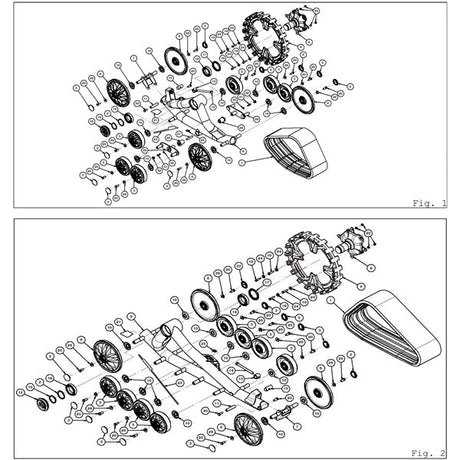 COMMANDER WSS4 TRACK KIT (2810529) - DRIVEN Canada's Powersports *P2810529*2810529