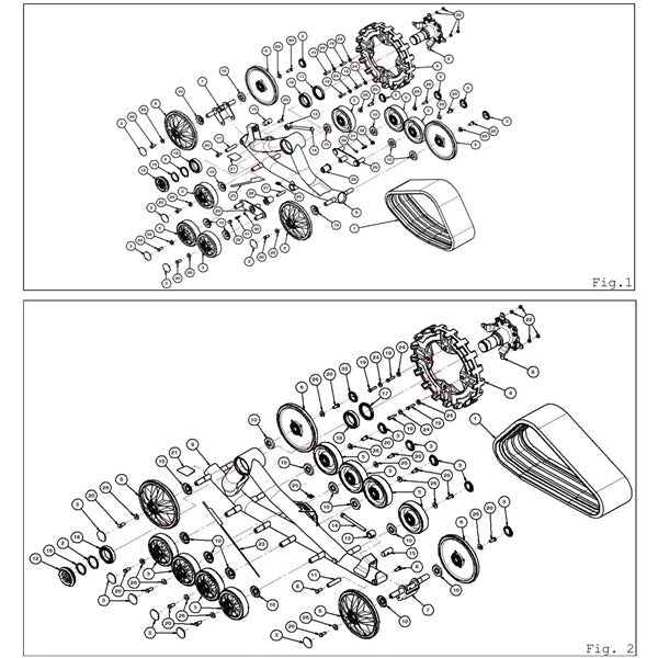 COMMANDER WSS4 TRACK KIT (2810530) - DRIVEN Canada's Powersports *P2810530*2810530