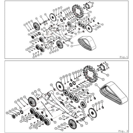 COMMANDER WSS4 TRACK KIT (2810530) - DRIVEN Canada's Powersports *P2810530*2810530