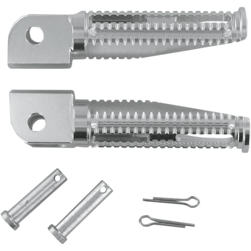 COMPETITION WERKES SILVER YAMAHA RIDER GP FOOTPEGS C.W. (1GPY - S) - DRIVEN Canada's Powersports 1GPY - S