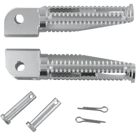 COMPETITION WERKES SILVER YAMAHA RIDER GP FOOTPEGS C.W. (1GPY - S) - DRIVEN Canada's Powersports 1GPY - S