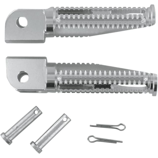COMPETITION WERKES SILVER YAMAHA RIDER GP FOOTPEGS C.W. (1GPY - S) - DRIVEN Canada's Powersports 1GPY - S