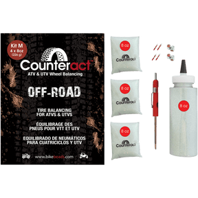 COUNTERACT INTERNAL TIRE BALANCING BEADS ATV/UTV 4X 8OZ (KIT M) - DRIVEN Canada's Powersports 18728800065KIT M