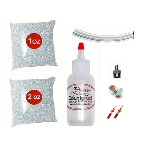 COUNTERACT INTERNAL TIRE BALANCING BEADS MOTORCYCLE 1OZ/2OZ (KIT B) - DRIVEN Canada's Powersports 18728800051KIT B