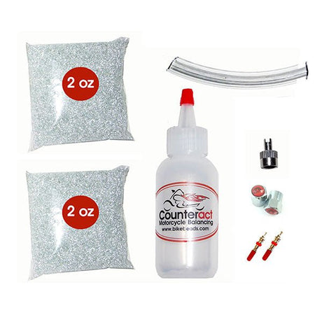 COUNTERACT INTERNAL TIRE BALANCING BEADS MOTORCYCLE 2OZ/2OZ (KIT D) - DRIVEN Canada's Powersports 18728800052KIT D