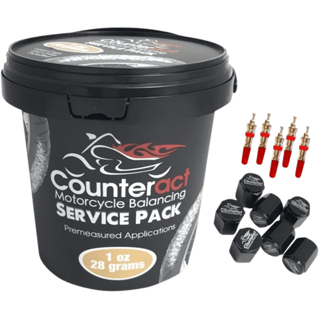 COUNTERACT INTERNAL TIRE BALANCING BEADS SHOP SERVICE PACK 20X 1OZ (MKSP1) - DRIVEN Canada's Powersports 18728800047MKSP1