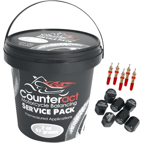 COUNTERACT INTERNAL TIRE BALANCING BEADS SHOP SERVICE PACK 20X 2OZ (MKSP2) - DRIVEN Canada's Powersports 18728800048MKSP2