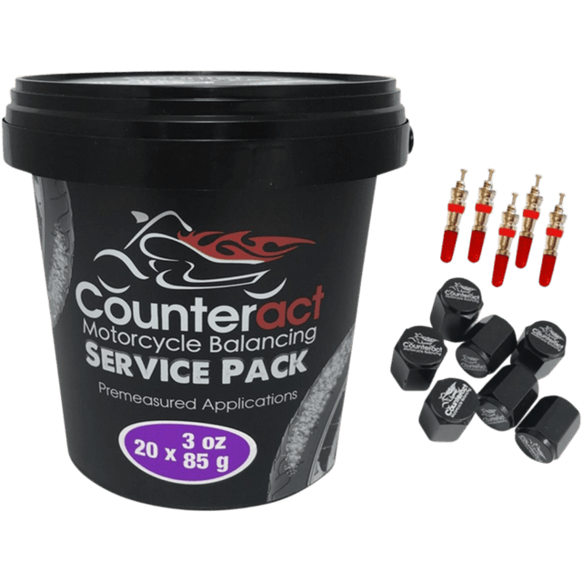 COUNTERACT INTERNAL TIRE BALANCING BEADS SHOP SERVICE PACK 20X 3OZ (MKSP3) - DRIVEN Canada's Powersports 18728800049MKSP3