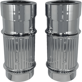 COVINGTONS FORK LEG BELLS FAT DIMPLED CHROME (C1116 - C) - DRIVEN Canada's Powersports C1116 - C