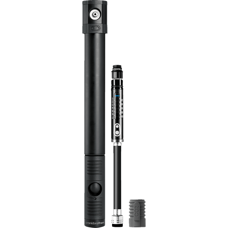 CRANK BROTHERS HAND PUMP KLIC GAUGE W/CO2 ME - DRIVEN Canada's Powersports 16262