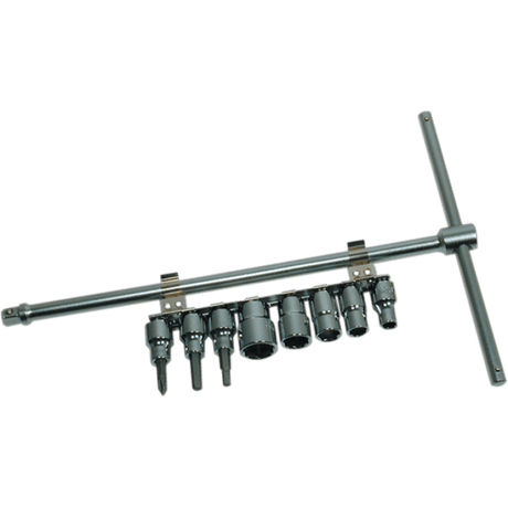 CRUZTOOLS SLIDING T - DRIVER W/8 PC SOCKET (TSDS38) - DRIVEN Canada's Powersports 860001374513TSDS38