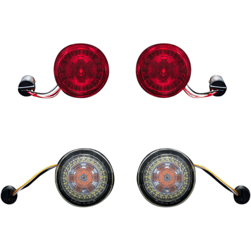 CUSTOM DYNAMICS 15 - 19 FLHT/11 - 17 FXS PROBEAM LED T/S KIT (PB - BCM - KIT1) - DRIVEN Canada's Powersports PB - BCM - KIT1