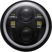 CUSTOM DYNAMICS HEADLIGHT PG 5.75"HALO (CD - 575 - H - B) - DRIVEN Canada's Powersports CD - 575 - H - B