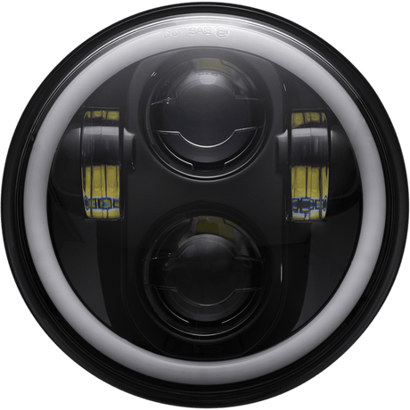 CUSTOM DYNAMICS HEADLIGHT PG 5.75"HALO (CD - 575 - H - B) - DRIVEN Canada's Powersports CD - 575 - H - B