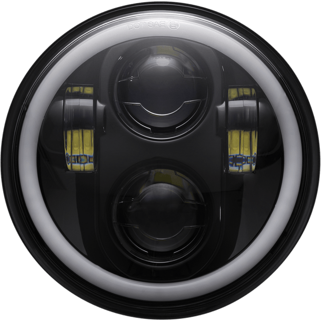 CUSTOM DYNAMICS HEADLIGHT PG 5.75"HALO (CD - 575 - H - B) - DRIVEN Canada's Powersports CD - 575 - H - B