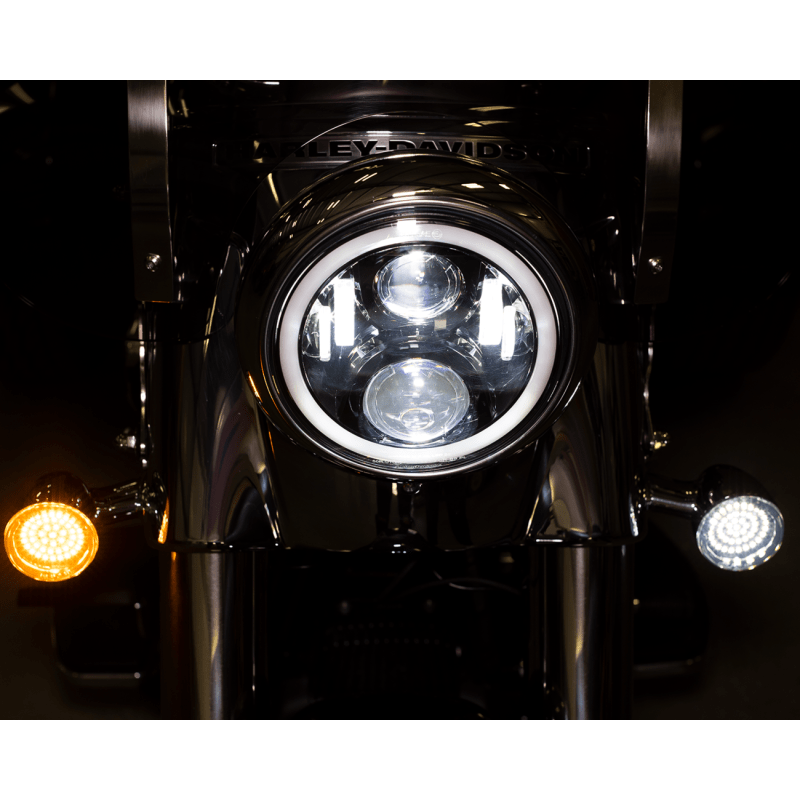 CUSTOM DYNAMICS HEADLAMP 7"LED HALO (CD - 7 - 14 - B) - DRIVEN Canada's Powersports CD - 7 - 14 - B