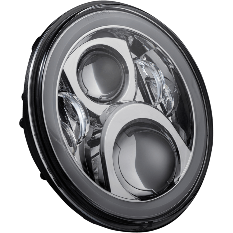 CUSTOM DYNAMICS HEADLAMP 7"LED HALO (CD - 7 - 14 - C) - DRIVEN Canada's Powersports CD - 7 - 14 - C