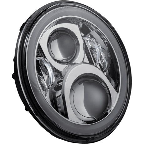 CUSTOM DYNAMICS HEADLAMP 7"LED HALO (CD - 7 - 14 - C) - DRIVEN Canada's Powersports CD - 7 - 14 - C
