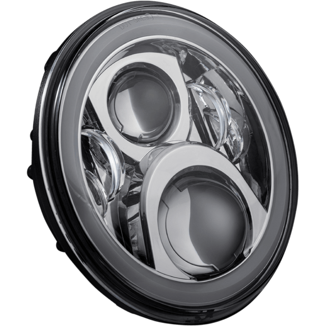 CUSTOM DYNAMICS HEADLAMP 7"LED HALO (CD - 7 - 14 - C) - DRIVEN Canada's Powersports CD - 7 - 14 - C